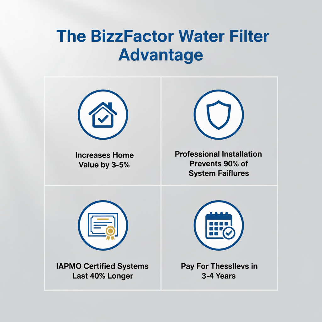 Infographic: Water Filter Systems: 2025 Guide by Licensed Pros
