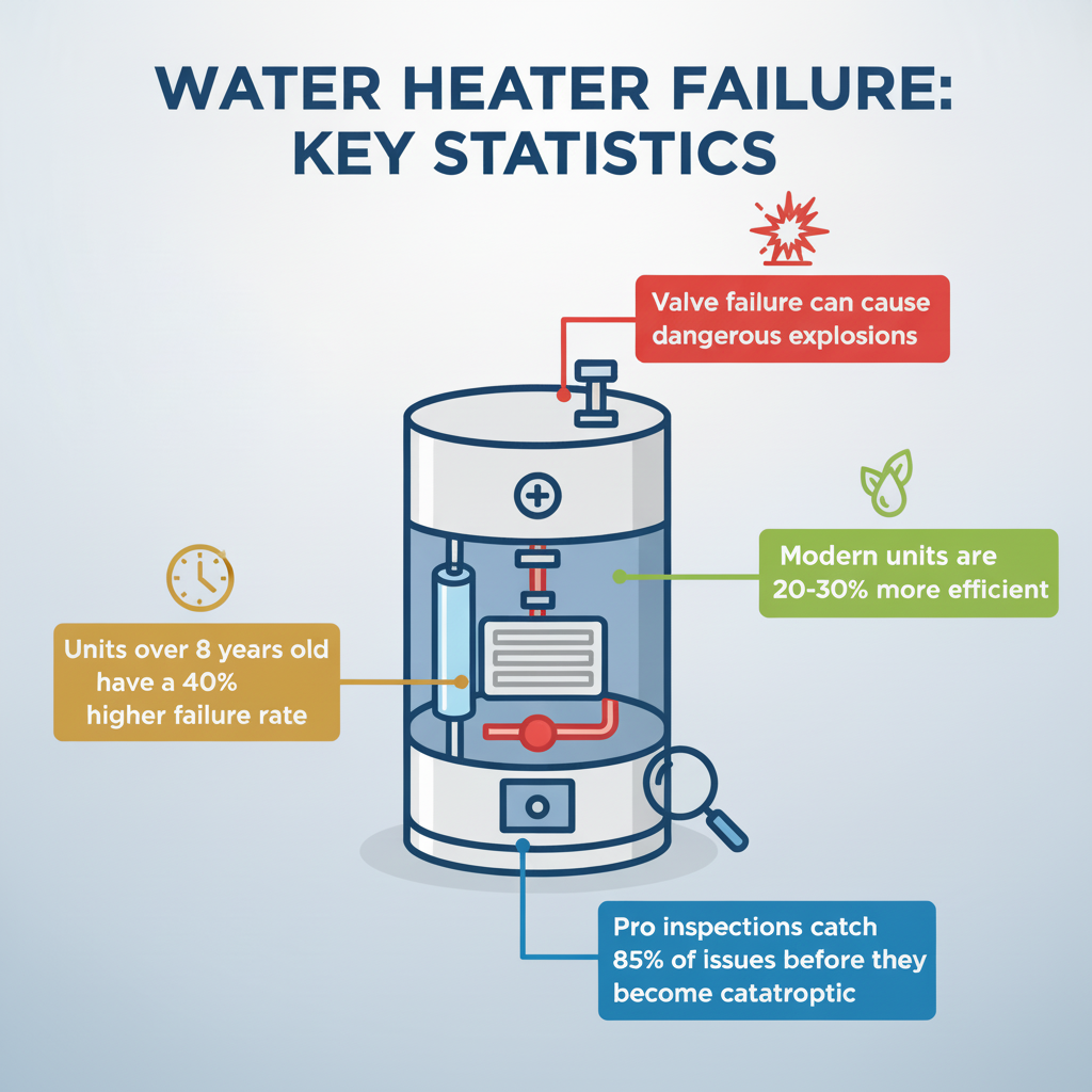 Infographic: 7 Water Heater Fails Pros Spot (Save $1000s)
