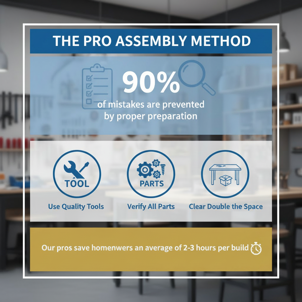 Infographic: Furniture Assembly Tips from Licensed Pros: IKEA & Wayfair