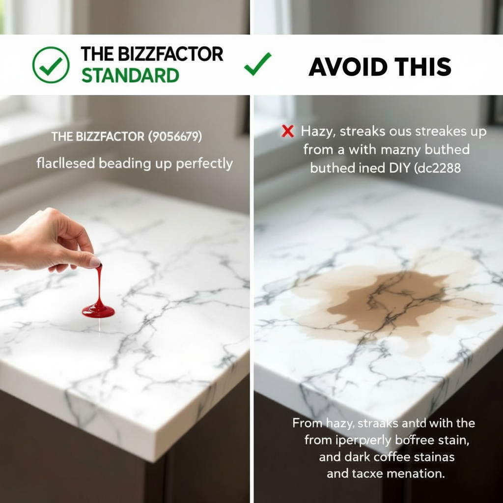 Comparison: Pro Countertop Sealing vs DIY: Why Experts Win