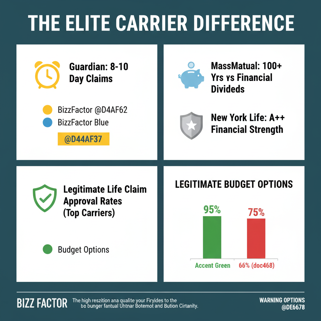 Infographic: Best Life Insurance Companies 2026: Claims & Service