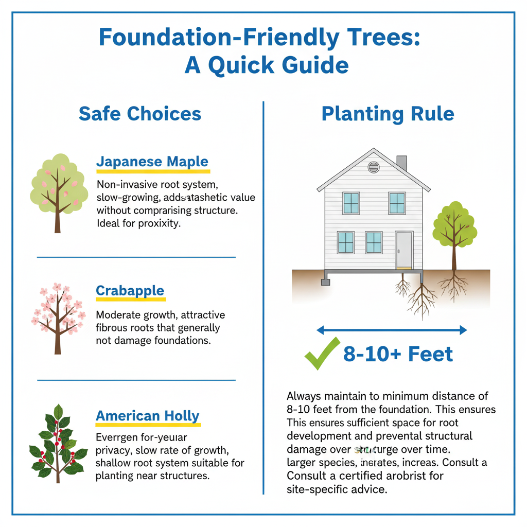 Infographic: Best Trees for Your Home (And Which Destroy Foundations)