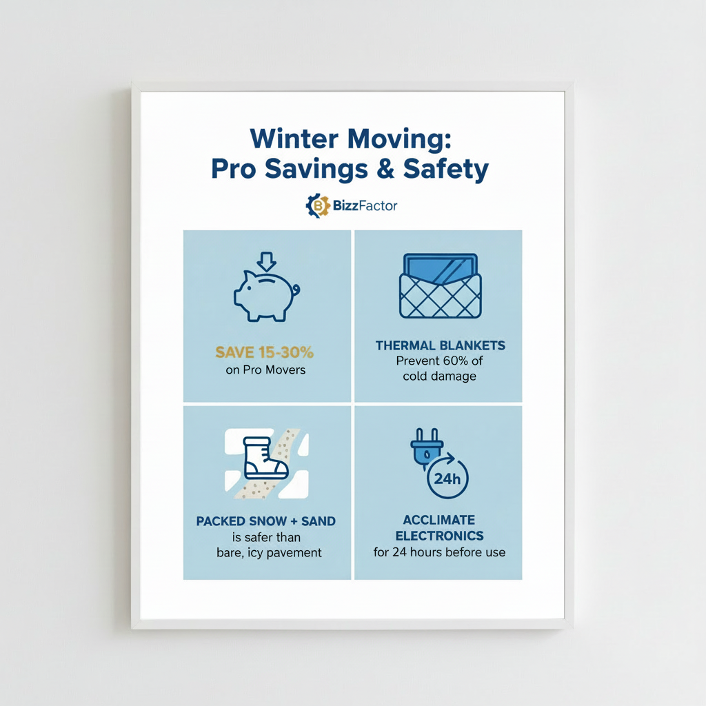 Infographic: Winter Moving: Save 30% With Pro Tips From Certified Movers