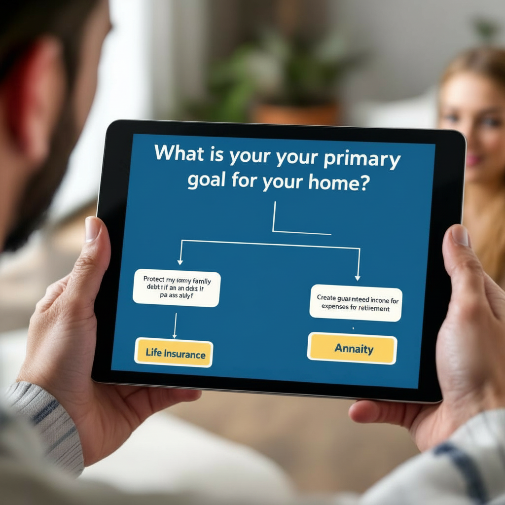 Illustration for How Do You Choose Between Life Insurance and Annuities? in Life Insurance vs Annuities: Which Protects Your Home?