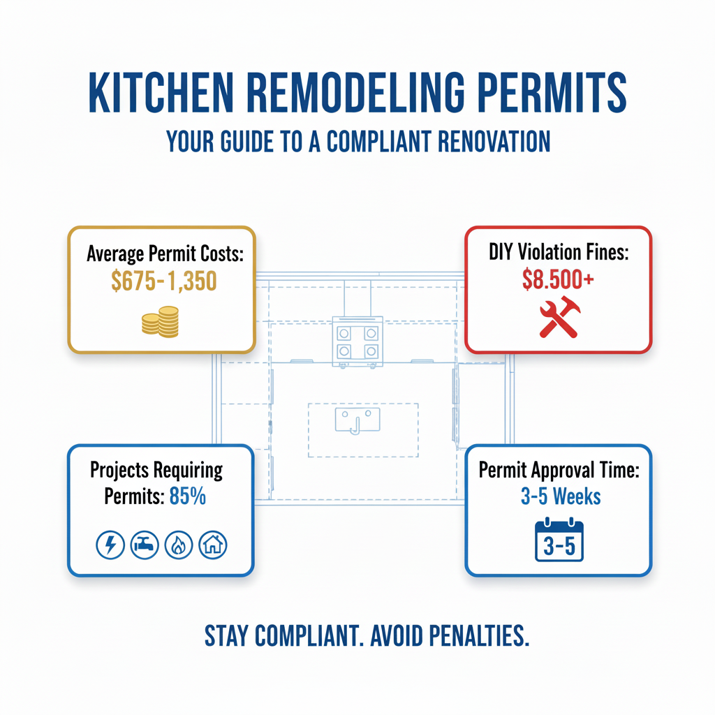 Infographic: Kitchen Permits 2025: Required Projects + Real Costs