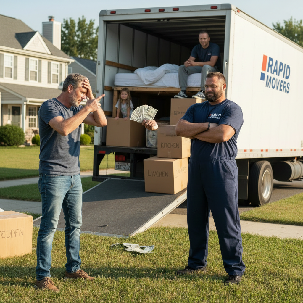 Illustration for Bait-and-Switch Pricing: How to Read the Quotes in Pro Movers vs. Amateurs: How to Spot the Fakes