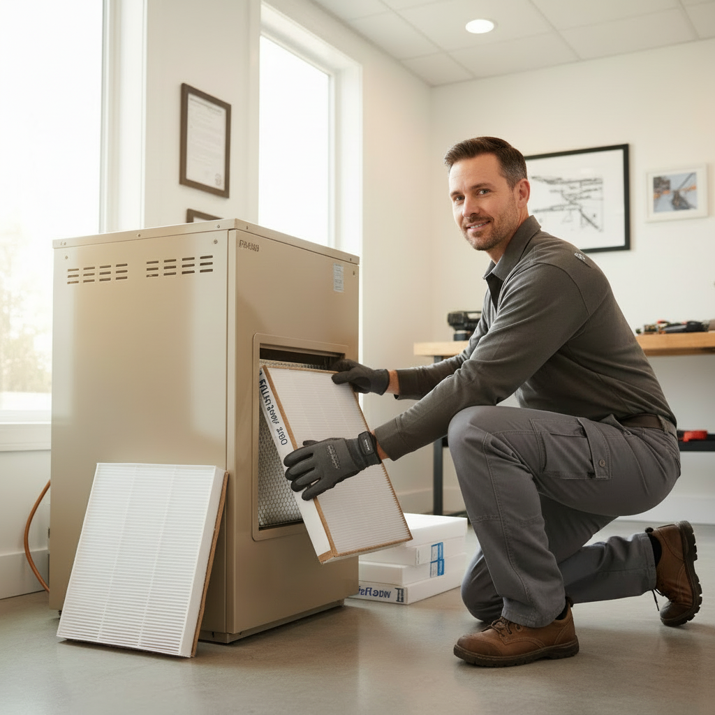 Illustration for When Should You Attempt DIY vs. Call HVAC Professionals? (Know Your Limits!) in HVAC Repair: DIY vs Pro Service (Real Cost Breakdown)