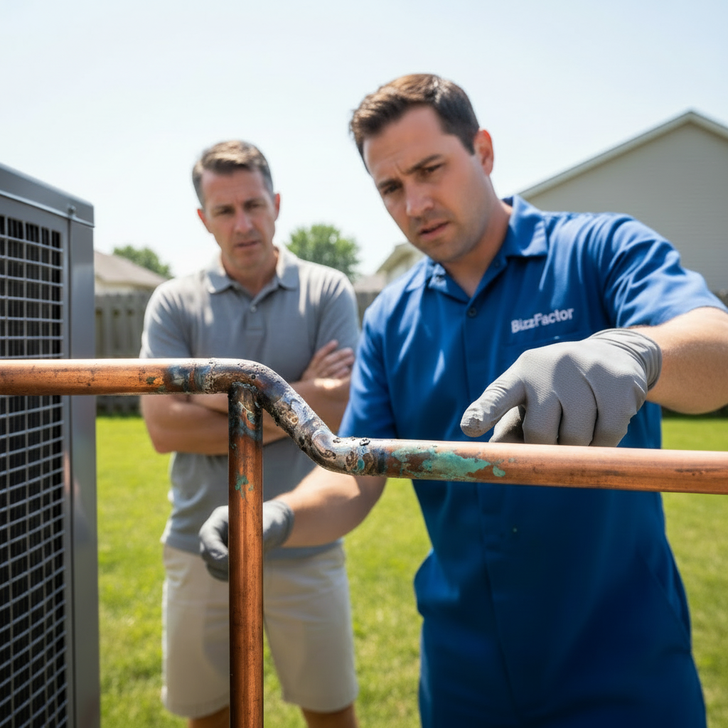 Illustration for What Happens When DIY Goes Horribly Wrong? A Real Case Study (This Isn't Fiction!) in HVAC Repair: DIY vs Pro Service (Real Cost Breakdown)