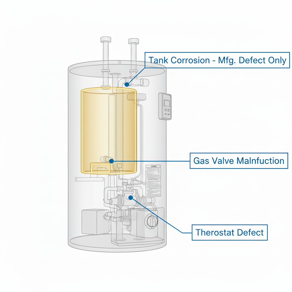 Illustration for What Standard Water Heater Warranties Actually Cover: The Fine Print You Can't Ignore in Water Heater Warranty Guide: What's Really Covered