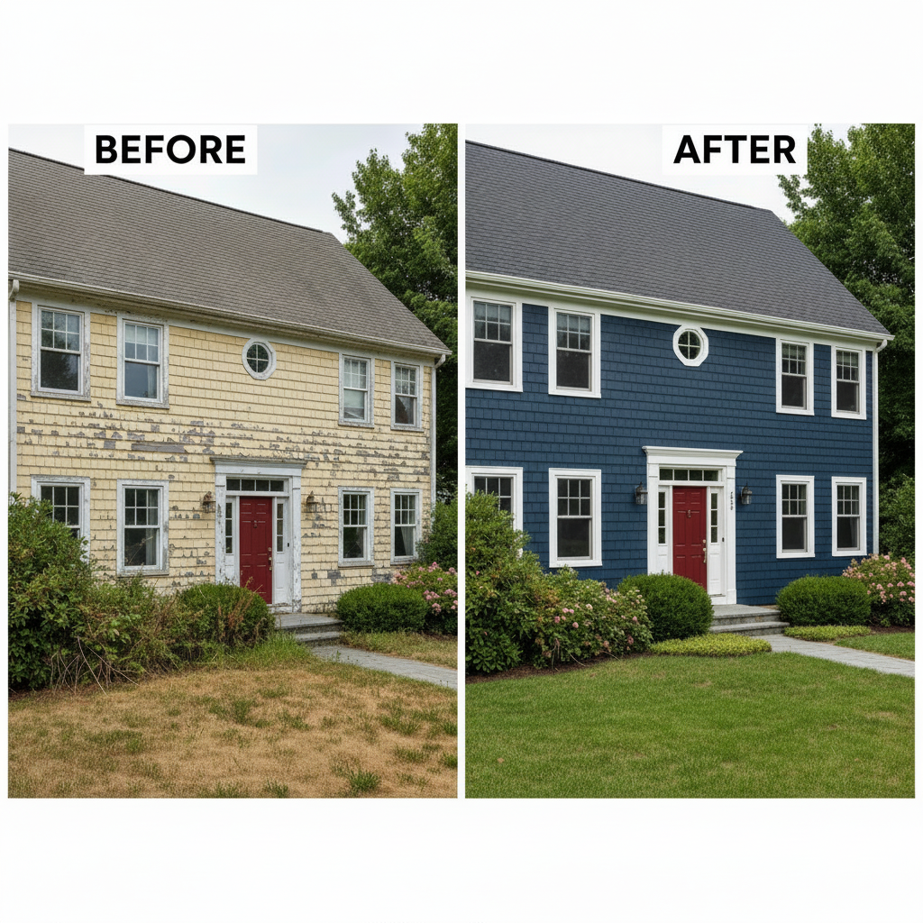 Illustration for Real Project Case Study: Complete Transformation in Siding Costs 2024: Real Budget Calculator & Pro Estimates