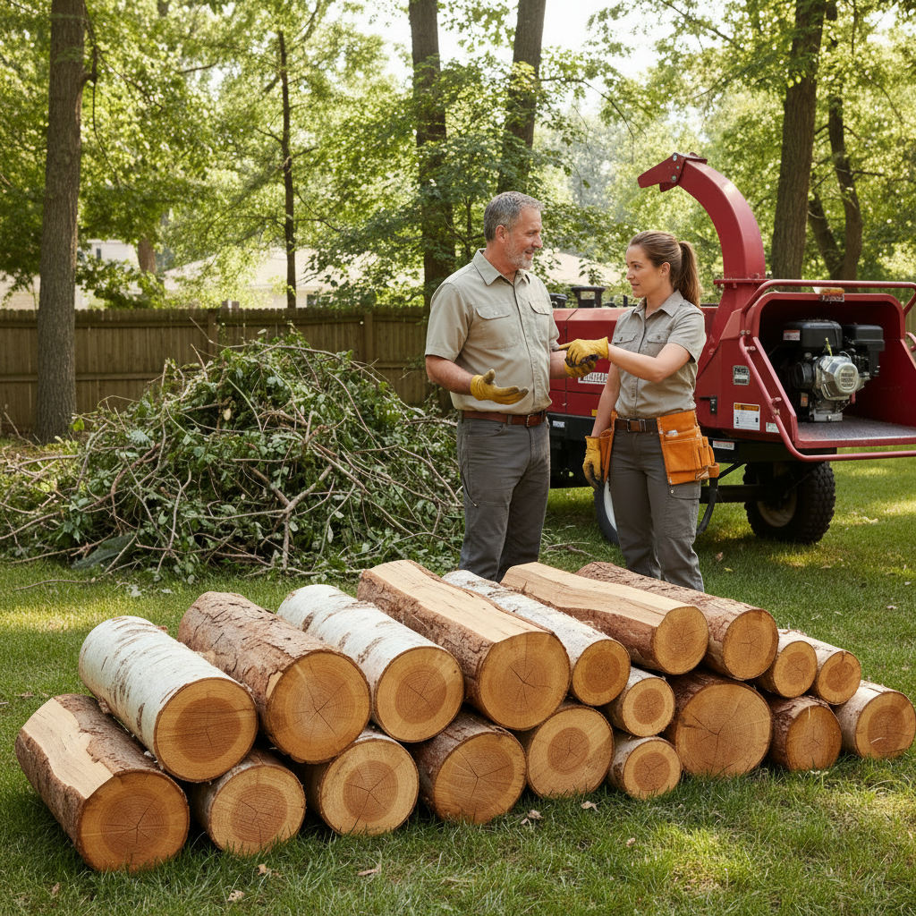 Illustration for Maximizing Value from Wood Chipping Services in Wood Chipping Services: Local Pros & Real Costs 2024