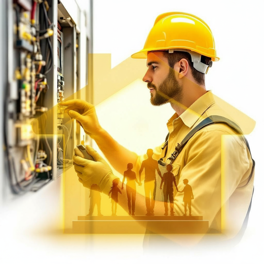 Illustration for Professional Recommendations for Home Service Workers in Group vs Individual Life Insurance for Home Service Pros