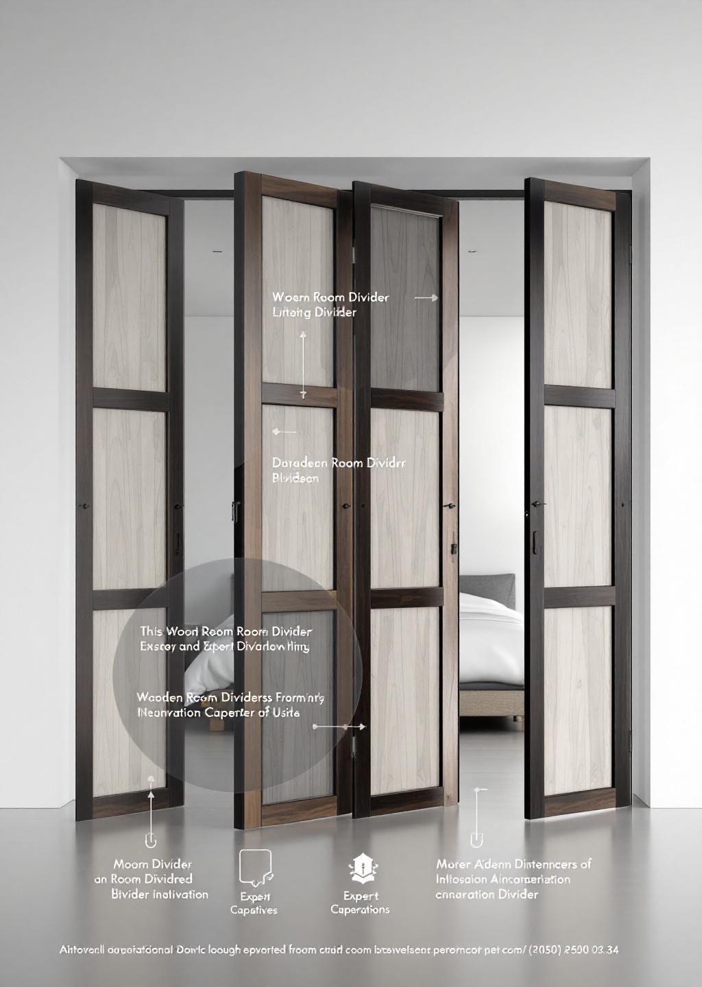 Infographic: Wooden Room Divider Installation: Expert Carpenter Guide