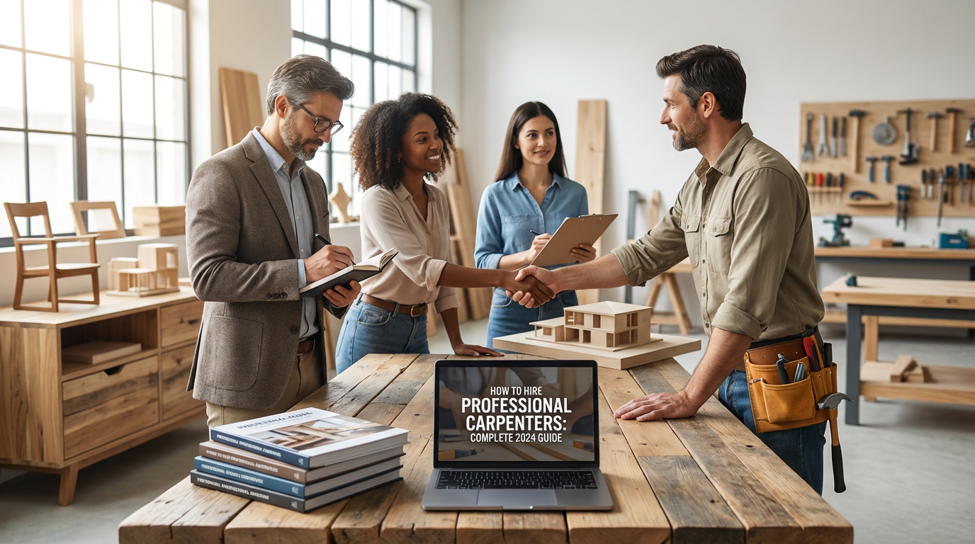 How to Hire Professional Carpenters: Complete 2024 Guide