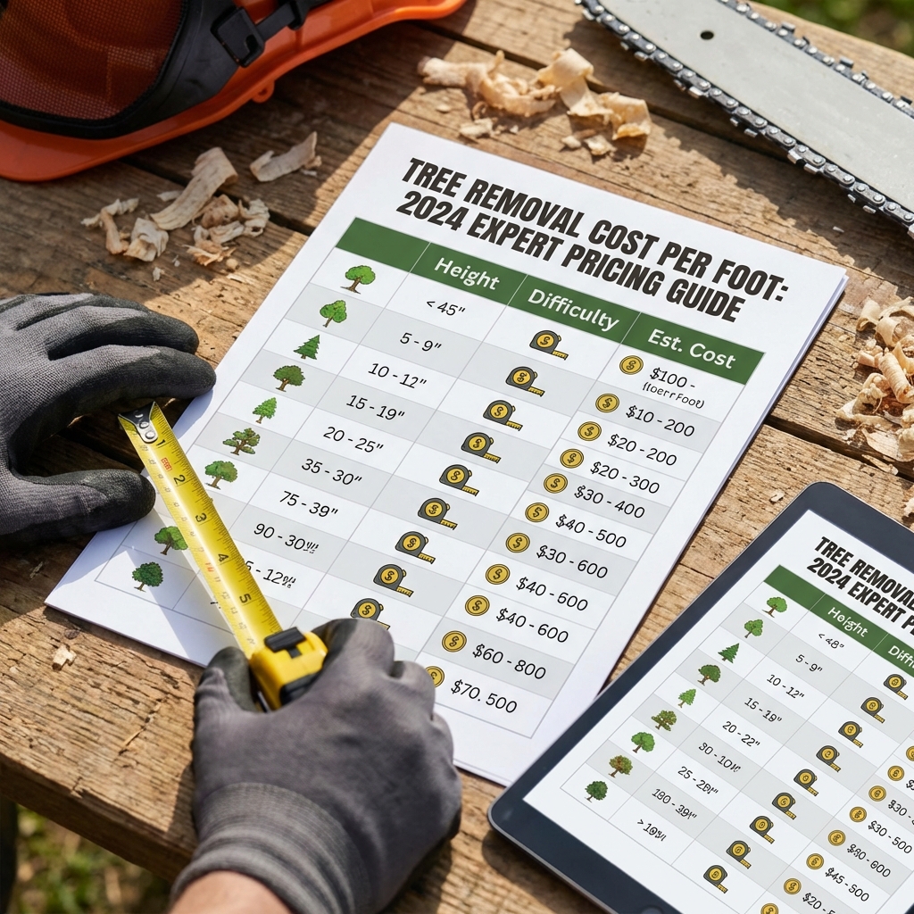 Detail view: Tree Removal Cost Per Foot: 2024 Expert Pricing Guide