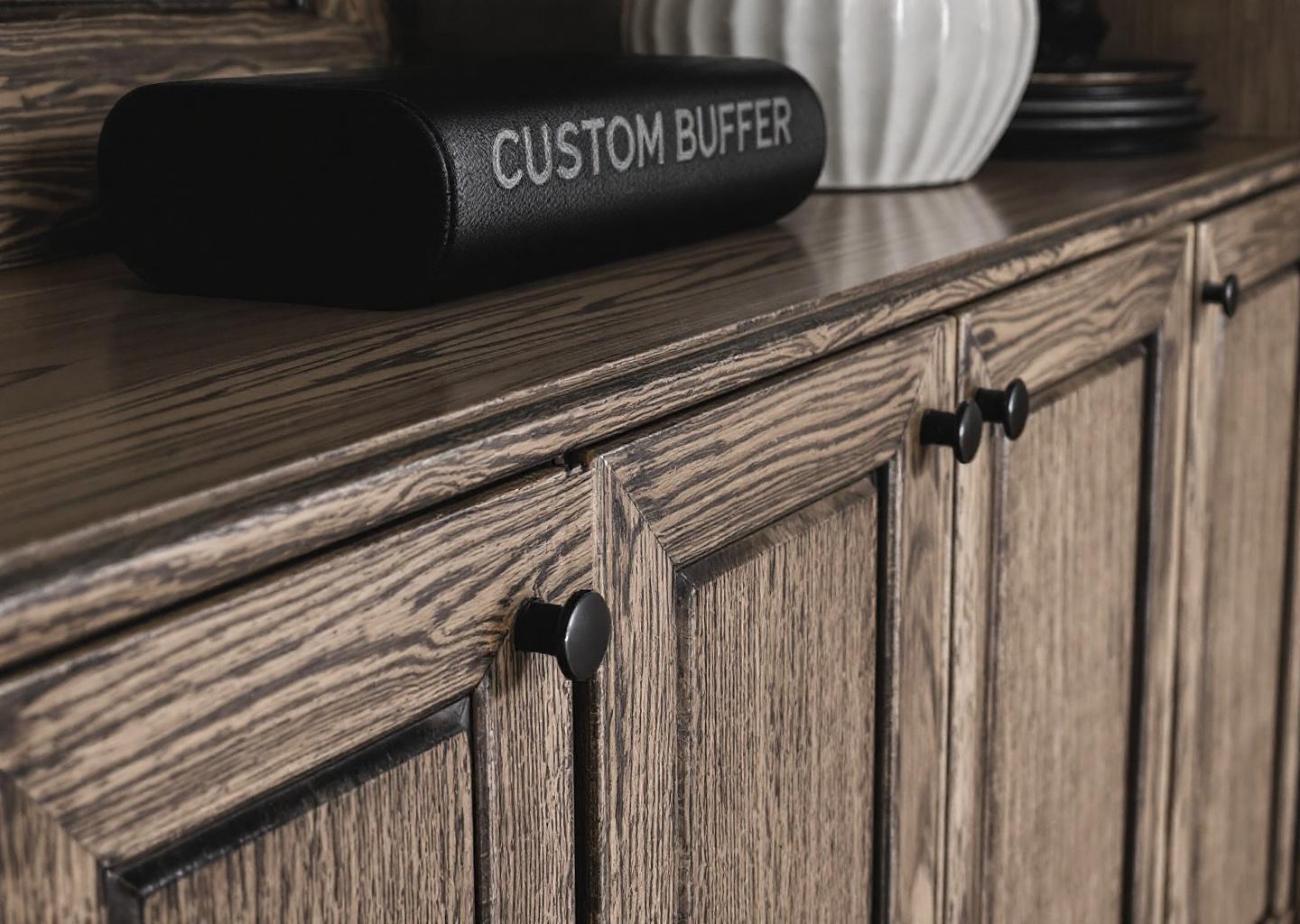 Detail view: Custom Living Room Buffet Guide by Licensed Carpenters