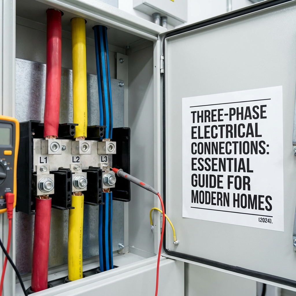 Detail view: Three-Phase Electrical Connections: Essential Guide for Modern Homes (2024)