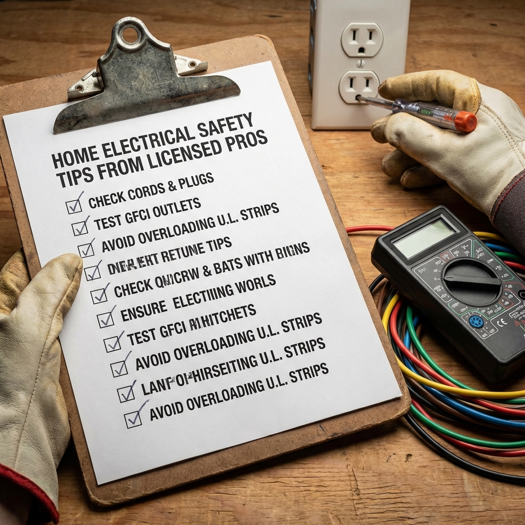 Detail view: Home Electrical Safety Tips From Licensed Pros