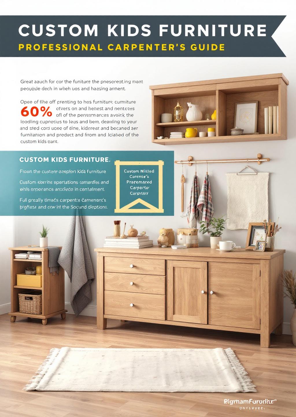 Infographic: Custom Kids Furniture: Professional Carpenter's Guide