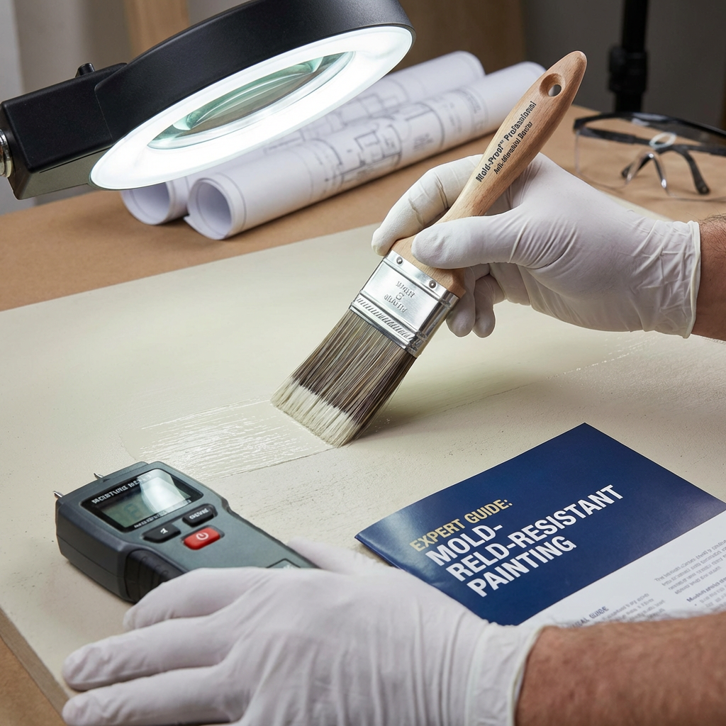 Detail view: Expert Guide to Mold-Resistant Painting: Professional Standards & Quality Protection