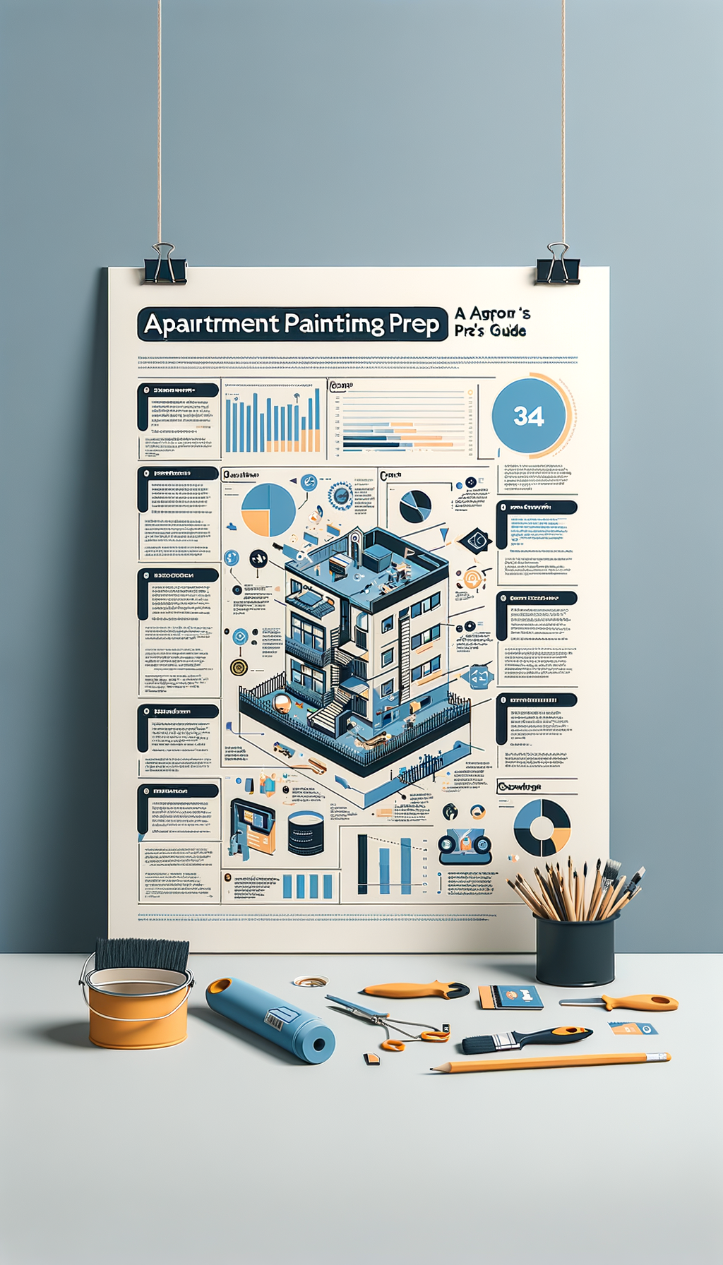 Infographic: Apartment Painting Prep: A Pro's Guide