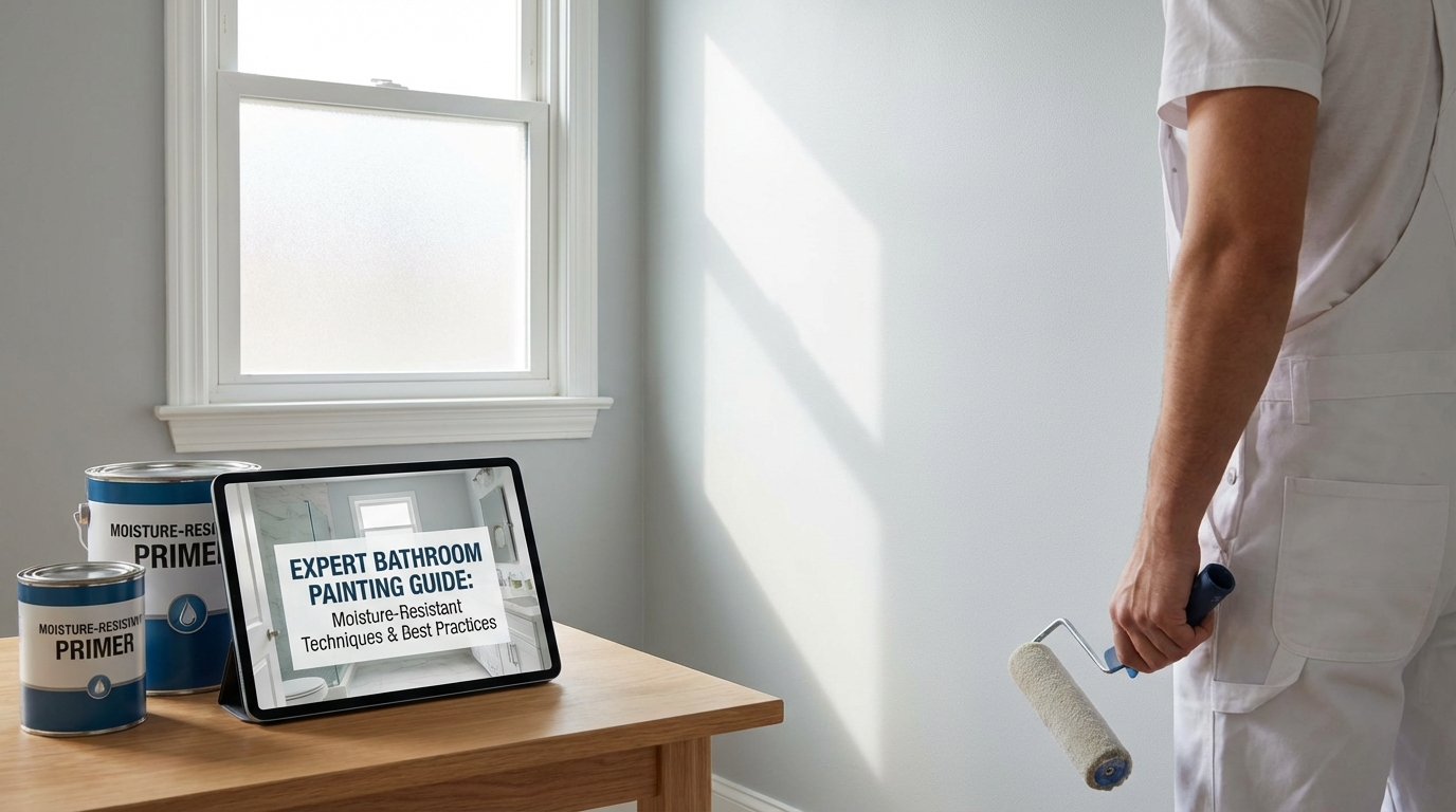 Expert Bathroom Painting Guide: Moisture-Resistant Techniques & Best Practices