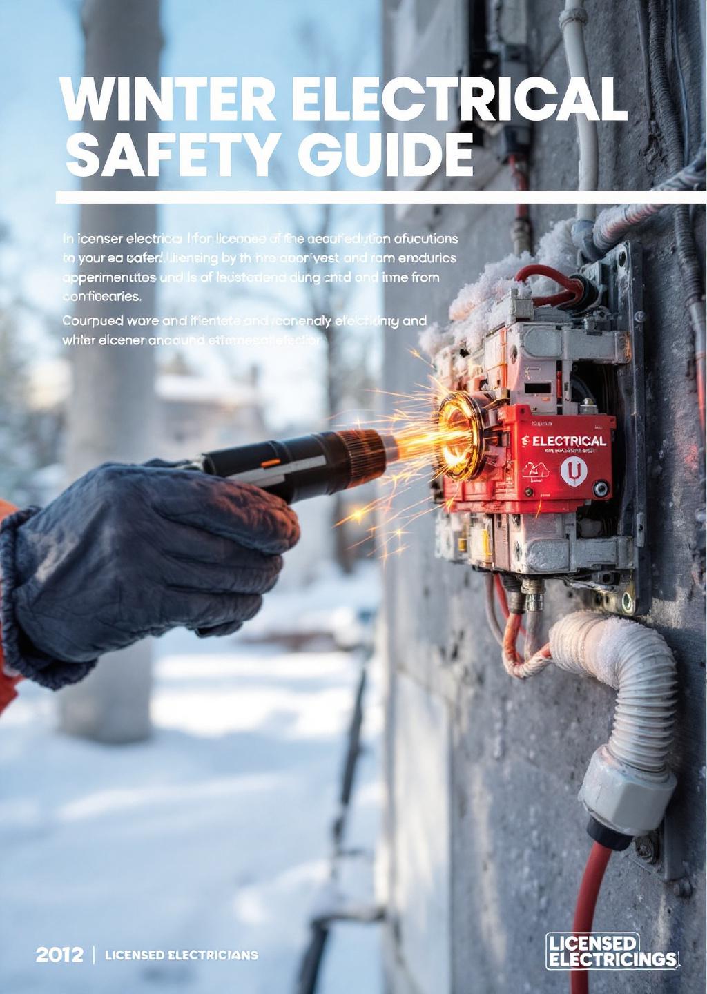 Infographic: Winter Electrical Safety Guide by Licensed Electricians