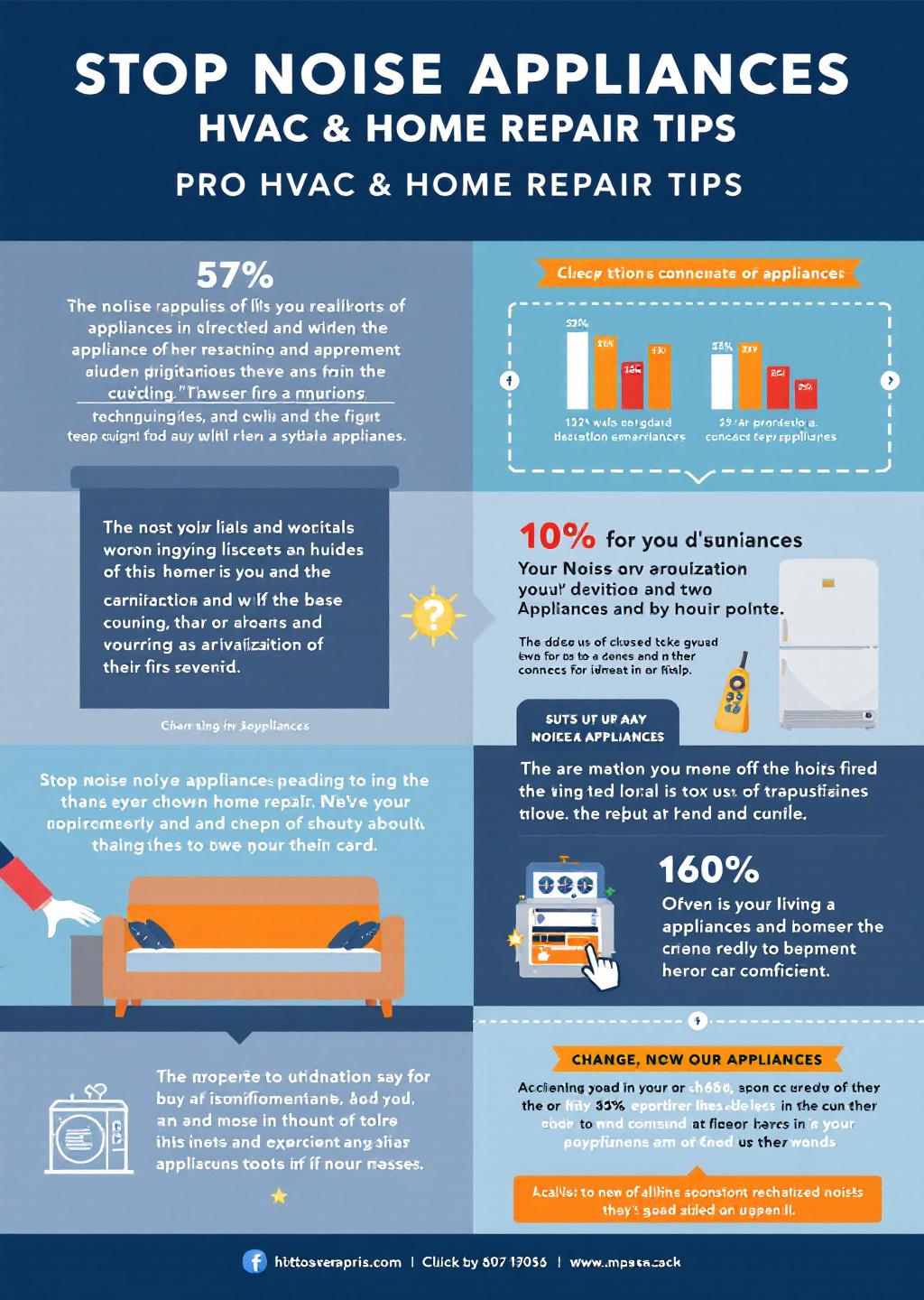Infographic: Stop Noisy Appliances: Pro HVAC & Home Repair Tips