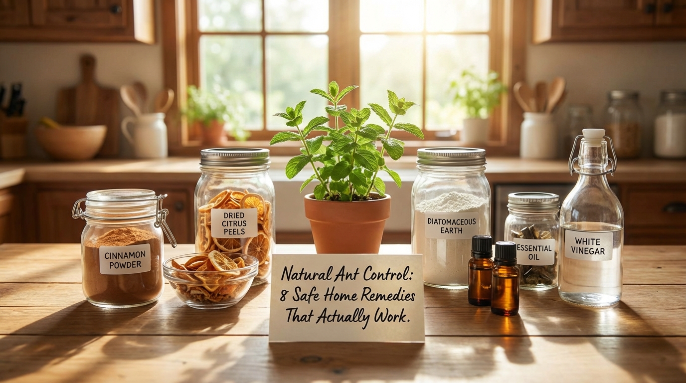 Natural Ant Control: 8 Safe Home Remedies That Actually Work