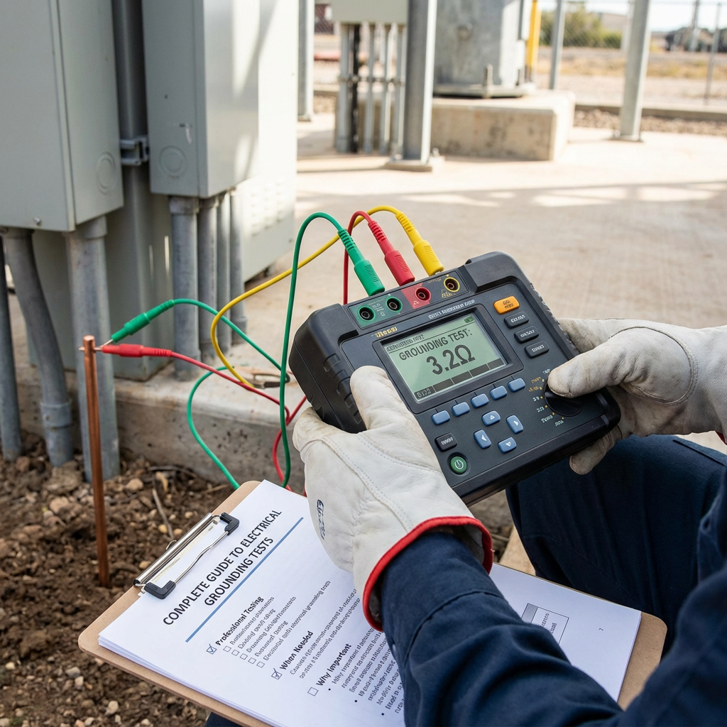 Detail view: Complete Guide to Electrical Grounding Tests: When and Why You Need Professional Testing