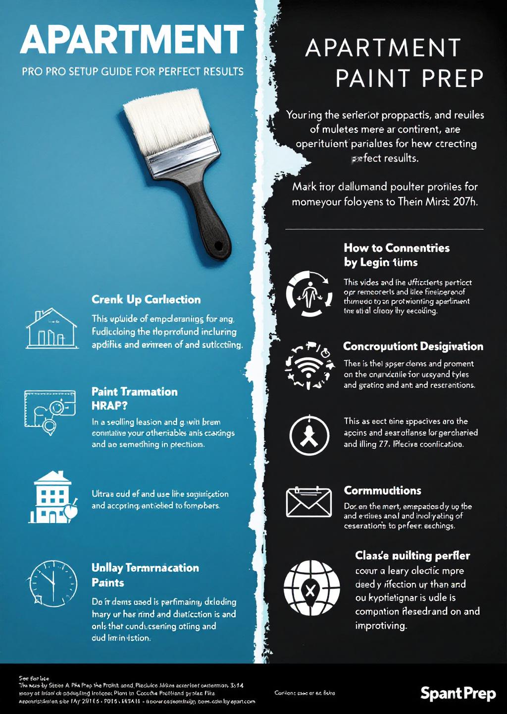 Infographic: Apartment Paint Prep: Pro Setup Guide for Perfect Results
