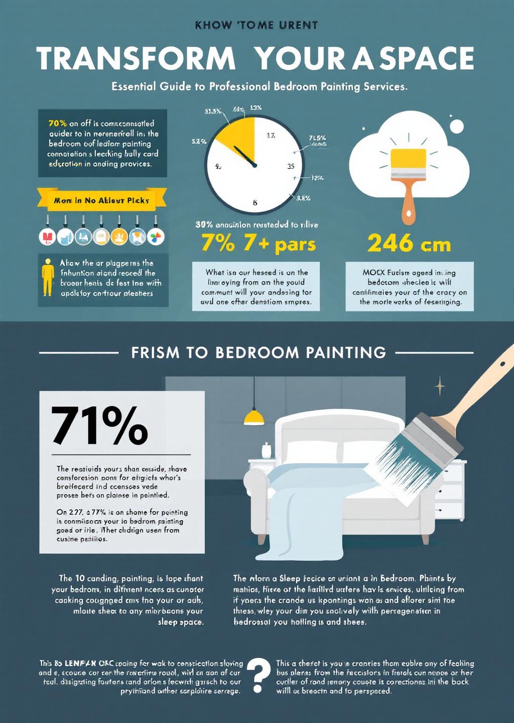 Infographic: Transform Your Sleep Space: Essential Guide to Professional Bedroom Painting Services