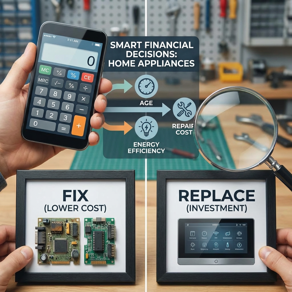 Detail view: Smart Financial Decisions: When to Fix vs Replace Home Appliances