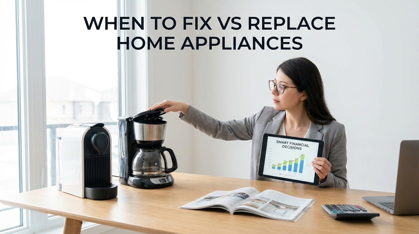 Smart Financial Decisions: When to Fix vs Replace Home Appliances