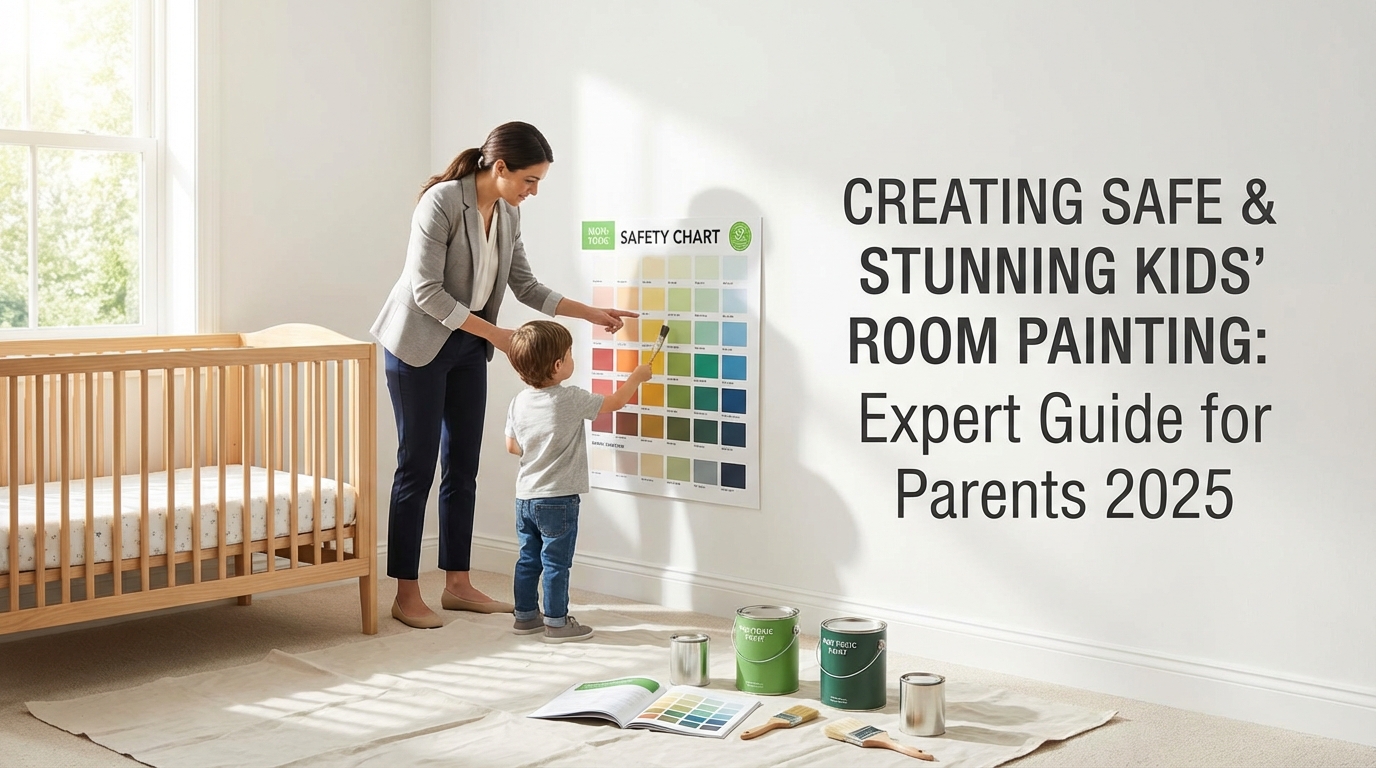 Creating Safe & Stunning Kids' Room Painting: Expert Guide for Parents 2025
