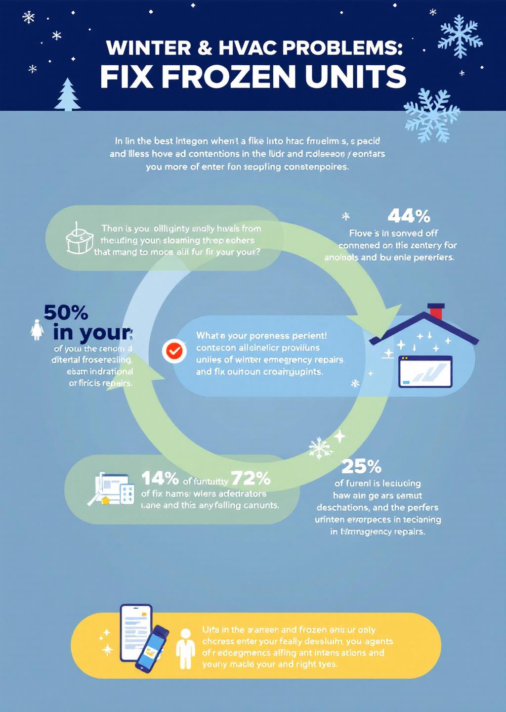 Infographic: Winter HVAC Problems: Fix Frozen Units & Emergency Repairs