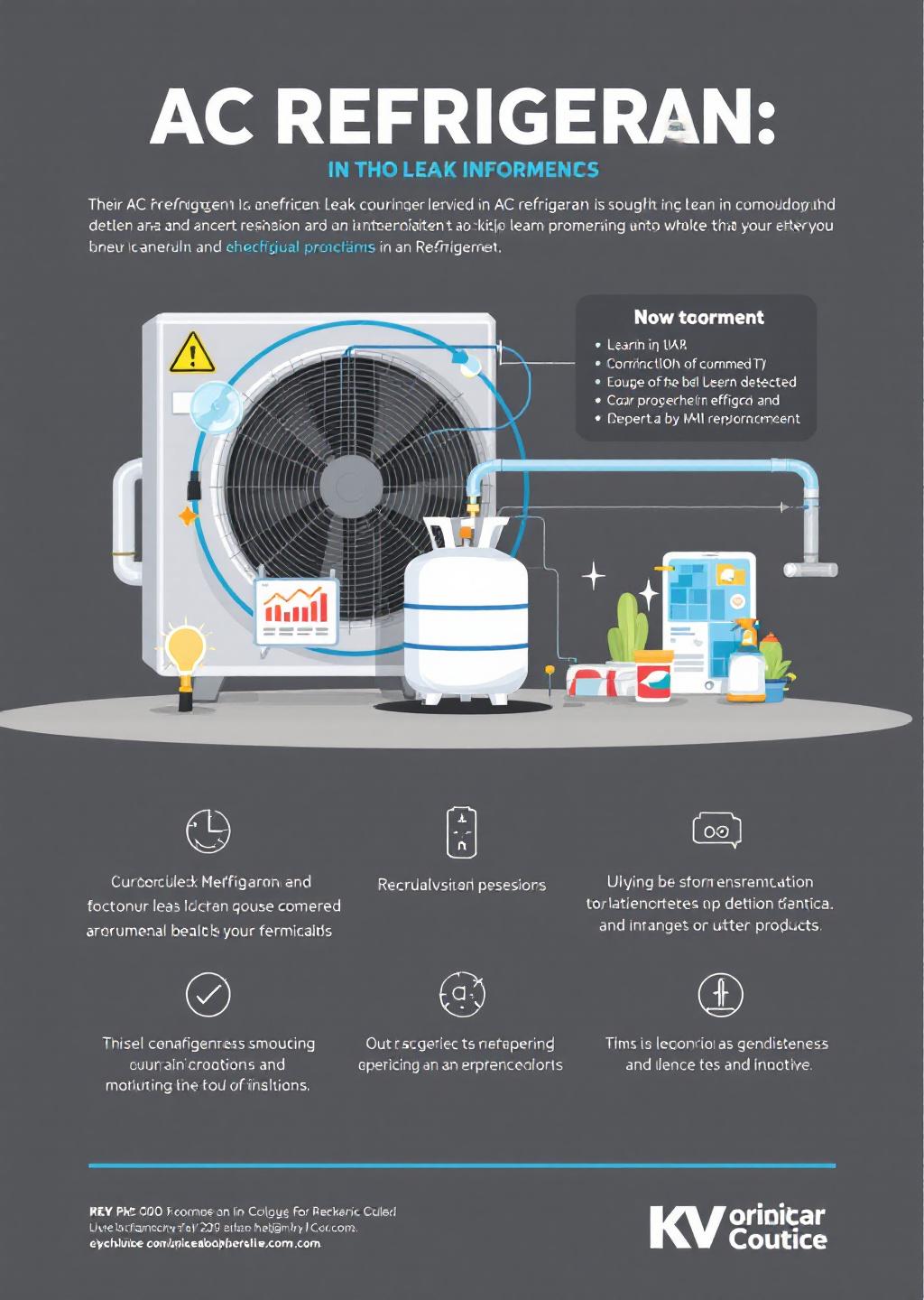 Infographic: AC Refrigerant: Types, Leak Detection & Expert Repair Guide