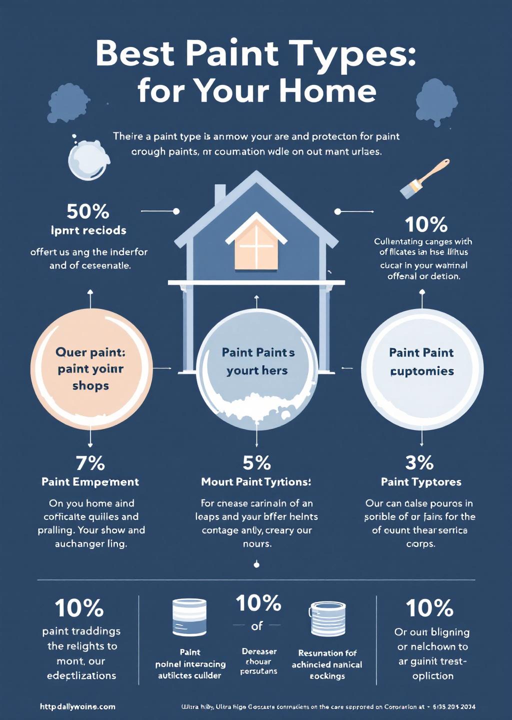 Infographic: Best Paint Types for Your Home: Expert Guide 2024