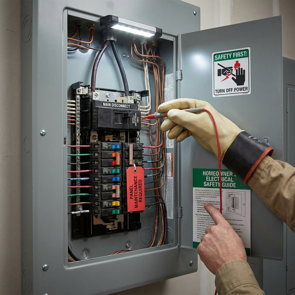 Detail view: Master Your Home's Electrical Panel: Expert Guide to Components, Safety & Maintenance