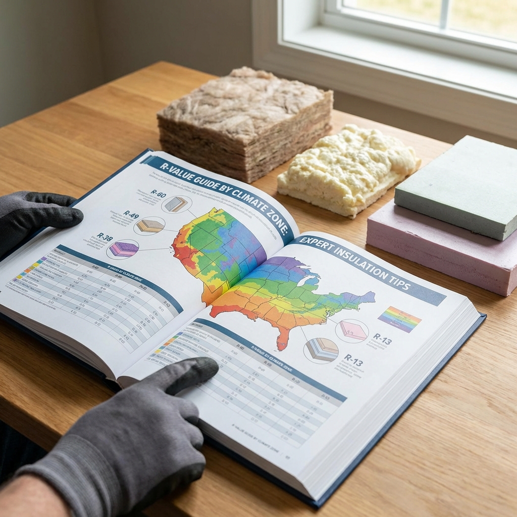 Detail view: R-Value Guide by Climate Zone: Expert Insulation Tips