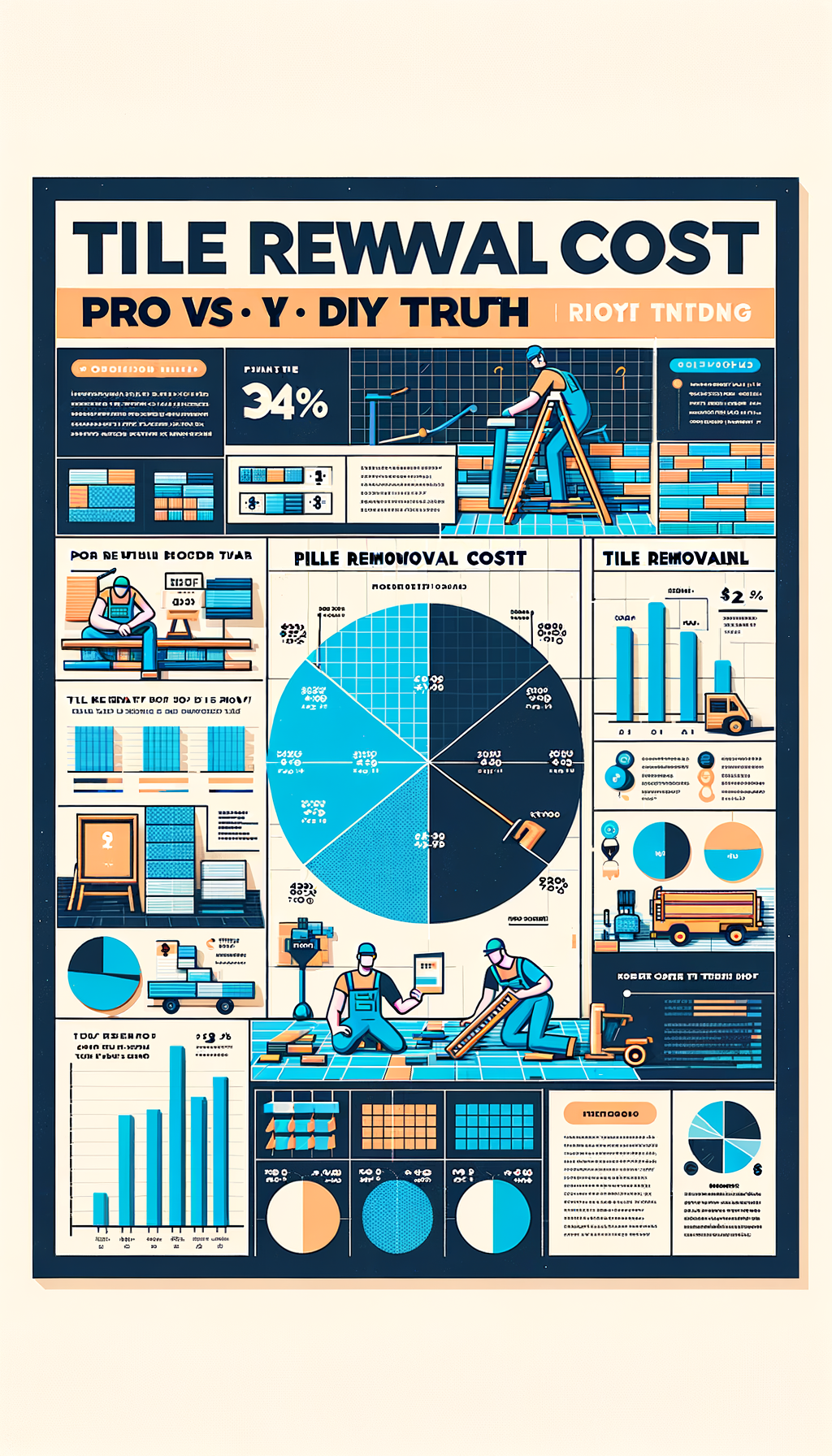 Infographic: Tile Removal Cost 2024: Pro vs DIY Truth Revealed