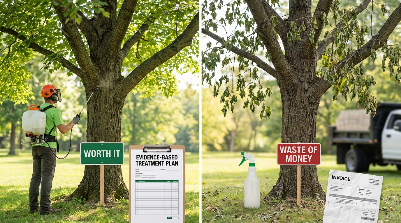 Tree Spraying Guide: When It's Worth It vs Waste of Money