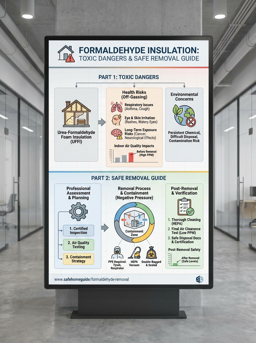 Infographic: Formaldehyde Insulation: Toxic Dangers & Safe Removal Guide