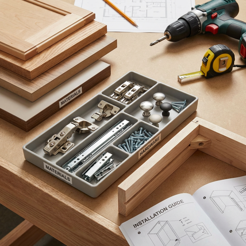 Detail view: Kitchen Carpentry Guide: Materials, Hardware & Installation