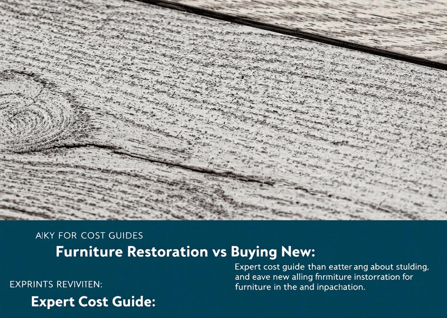 Detail view: Furniture Restoration vs Buying New: Expert Cost Guide