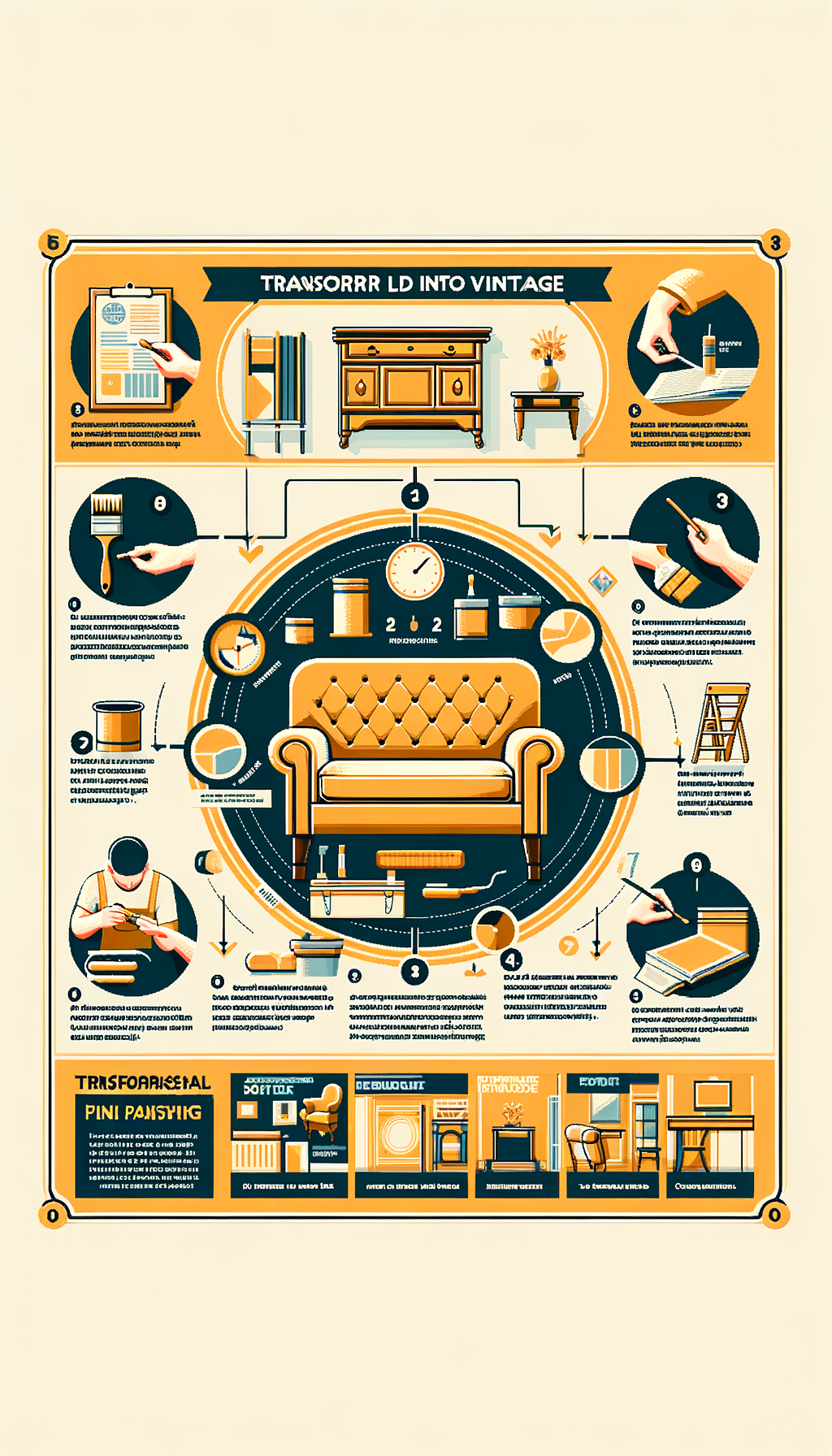 Infographic: Professional Furniture Painting: Transform Old Into Vintage