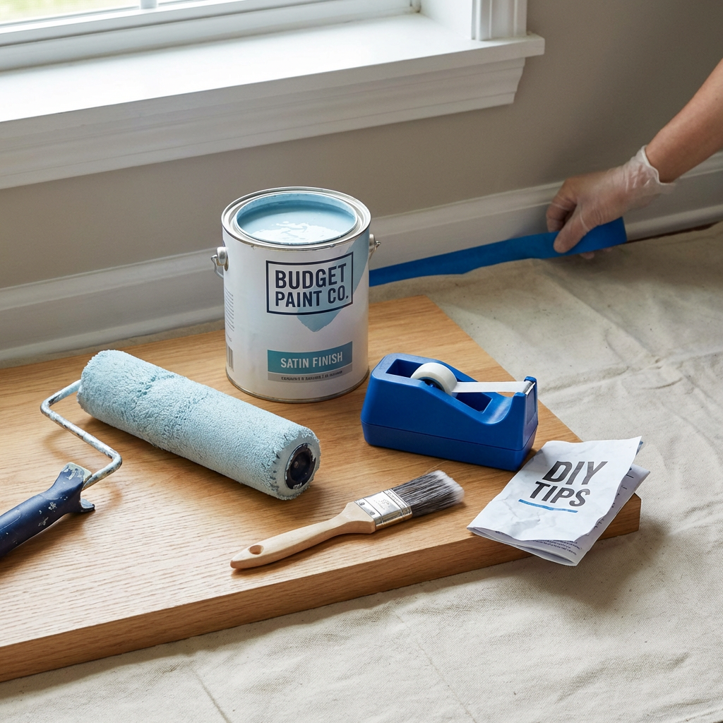 Detail view: DIY Apartment Painting: Pro Results on a Budget