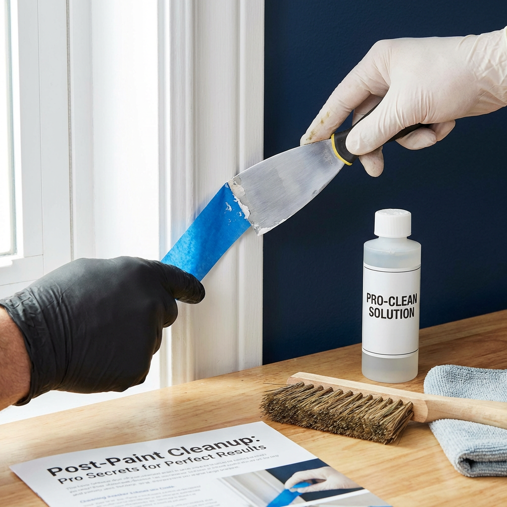 Detail view: Post-Paint Cleanup: Pro Secrets for Perfect Results