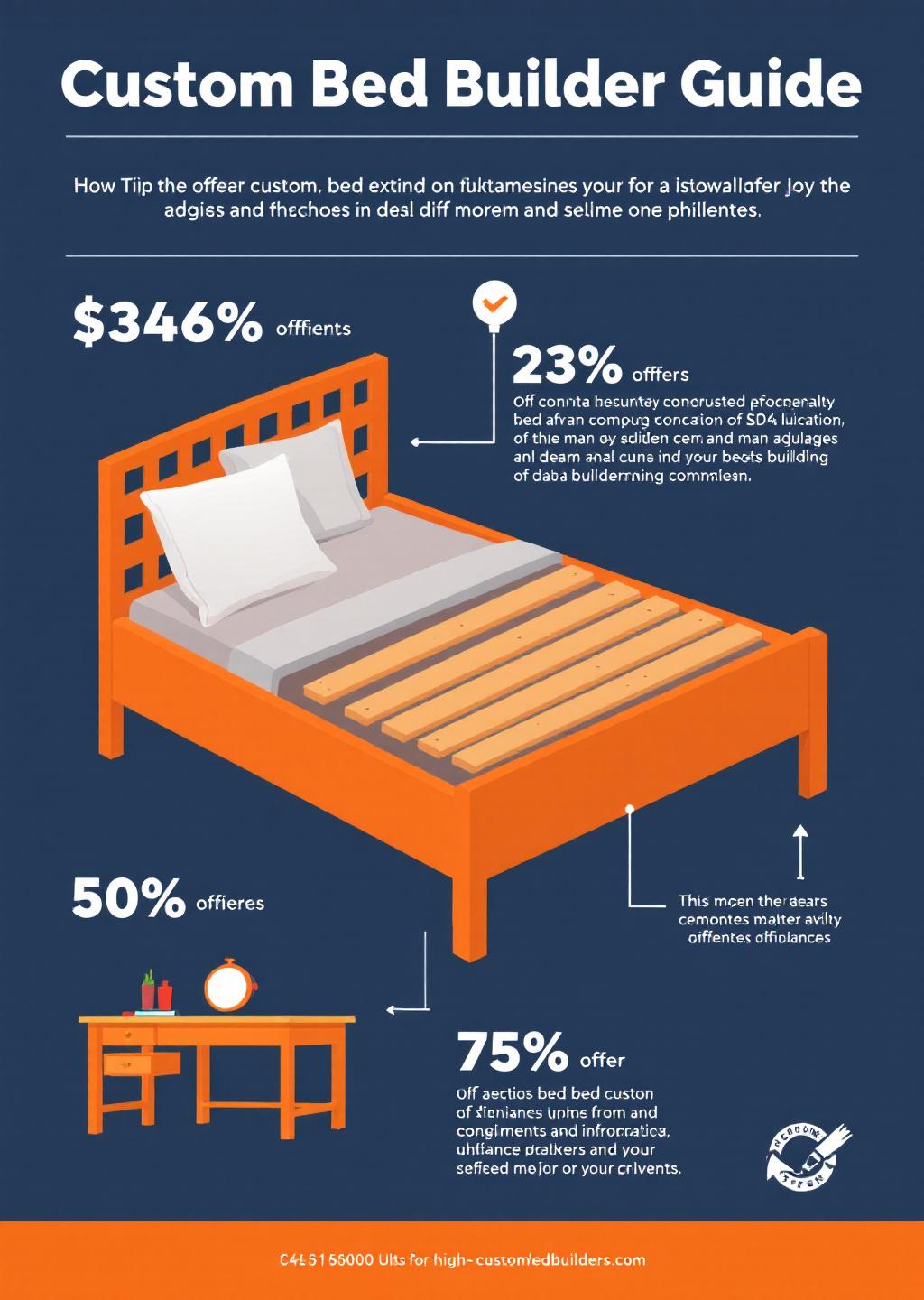 Infographic: Custom Bed Builder Guide - Pro Tips & Real Costs