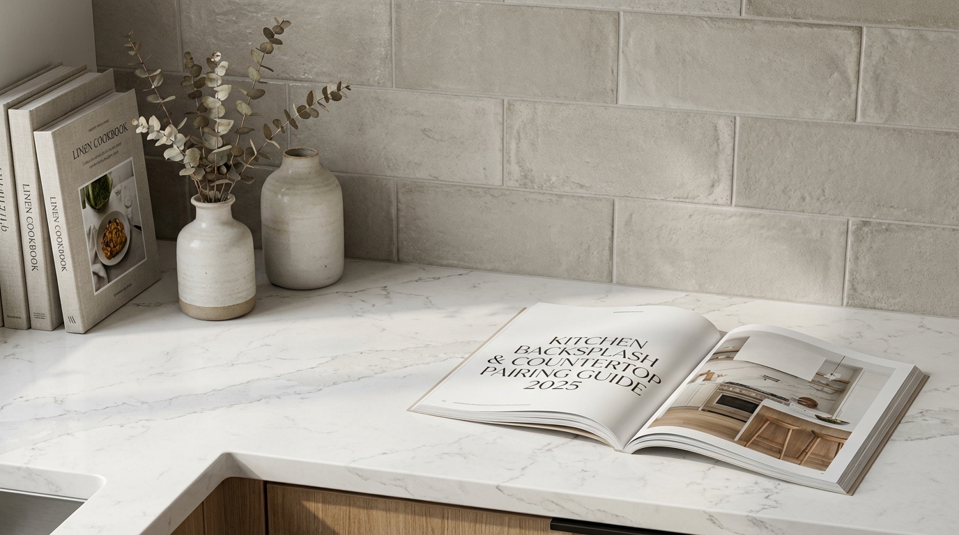 Kitchen Backsplash & Countertop Pairing Guide 2025
